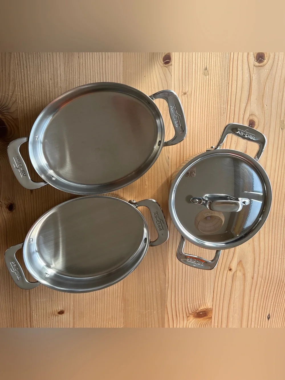All-Clad Stainless Steel Mini Cookware Bundle